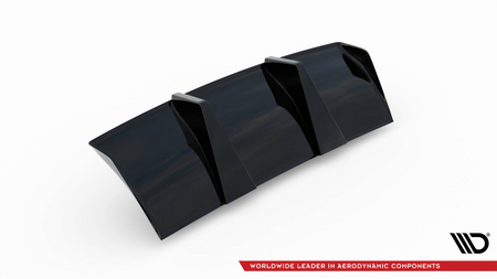 Diffuser Audi TT 8J RS Rear Valance Gloss Black