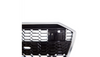 Grill Audi A6 C8 Silver & Gloss Black
