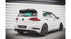 Diffuser Volkswagen Golf R-Line Mk 7 Facelift Rear Street Pro Red