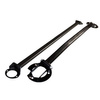 Set of strut bars front + rear BMW E30