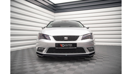 Splitter Seat Leon III przód v.2 Gloss Black
