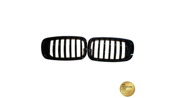 Grill BMW X6 E71 E72 X5 E70 Single Line Gloss Black
