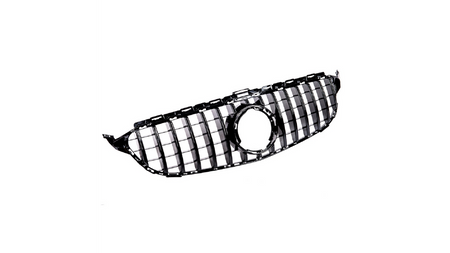 Grill Mercedes-Benz C W205 S205 A205 C205 Facelift GT Gloss Black