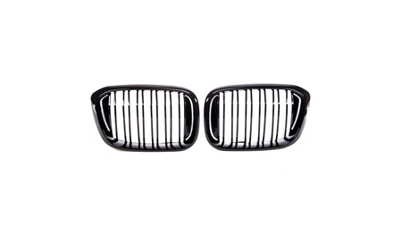 Grill BMW X3 G01 F97 X4 G02 F98 Dual Line Gloss Black