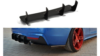 Dyfuzor BMW 4 F32 F36 F33 M-Pack Tył + Splittery Tylne Boczne