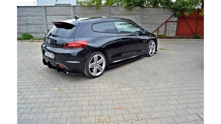 Diffuser Volkswagen Scirocco III R Rear + Rear Splitter Side