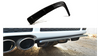 Splitter Audi RS4 B5 Rear Central with Diffuser Gloss Black