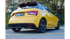 Splitter Audi S1 8X Tył Środkowy Gloss Black