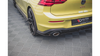 Splitter Volkswagen Golf 8 GTI Clubsport Tył Boczne v.2 Gloss Black