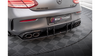 Diffuser Mercedes-Benz C C205 C43 Facelift Rear Street Pro Black