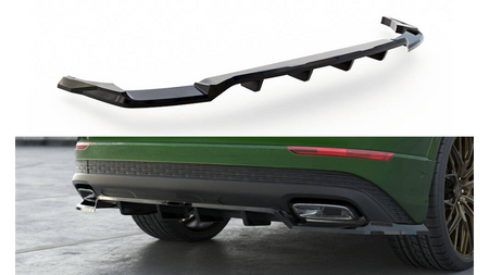 Splitter Audi Q8 Mk1 Facelift Rear Central with Diffuser