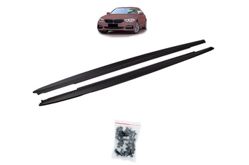 Dokładka BMW 5 G30 G31 Progi Matt Black