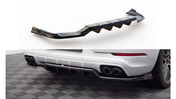 Central Rear Splitter (with vertical bars) Porsche Cayenne Coupe Mk3