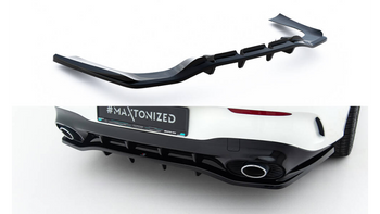 Splitter Mercedes-Benz AMG CLA 35 45 Shooting Brake C118 Facelift Rear Central with Diffuser