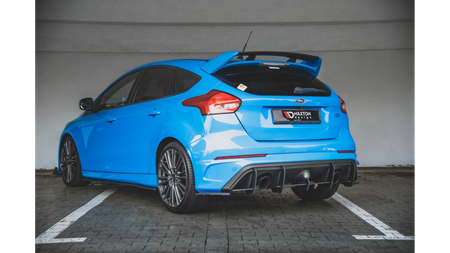 Splitter Ford Focus III RS Rear Side Racing Durability Black