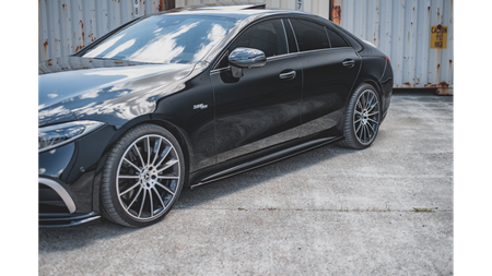 Diffuser Mercedes-Benz CLS 53AMG C257 Side Skirts Gloss Black