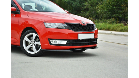 Splitter Skoda Rapid przód v.2 Gloss Black