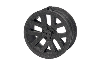 Pendant Slide Rim 03 Black 70mm Christmas Bauble Keyring