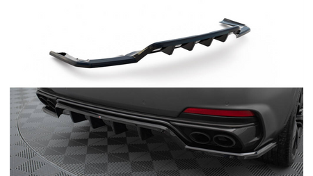 Splitter Maserati Levante Trofeo I Rear Central with Diffuser