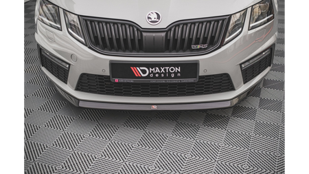 Splitter Skoda Octavia III Facelift RS przód v.1 Gloss Black