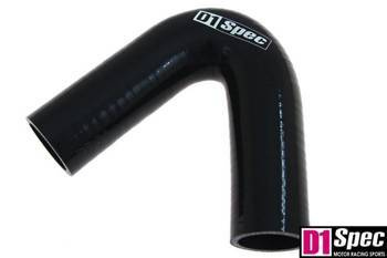 Silicone elbow D1Spec Black 135deg 38mm