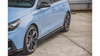 Diffuser Hyundai I30 III N Side Skirts Racing v.1 Black