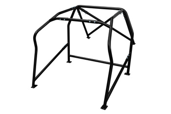 Bolt-in Roll Cage Honda Civic VI HB EK Black