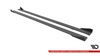 Dokładka Volkswagen Golf 7 R Progi Street Pro Black + Gloss Flaps