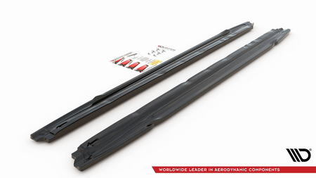 Diffuser Audi A3 8Y S-Line Side Skirts Gloss Black