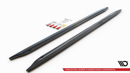 Diffuser BMW 3 G80 M-Pack Side Skirts v.1 Gloss Black