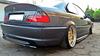 Splitter BMW 3 E46 M-Pack Tył Środkowy Bez Dyfuzora Gloss Black