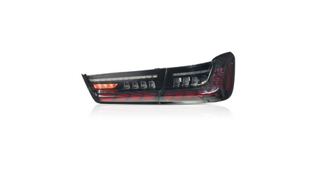 Lampy BMW 3 G20 G80 Tył Dynamic LED Smoke