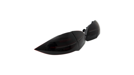 Lampy Porsche Cayenne II Tył Dynamic LED Black-Red Smoke 