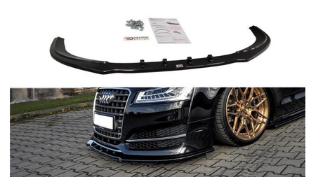 Splitter Audi S8 D4 Facelift Front v.1 Gloss Black