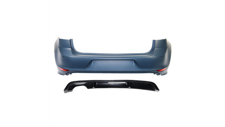 Bumper Volkswagen Golf 7 Rear with Diffuser