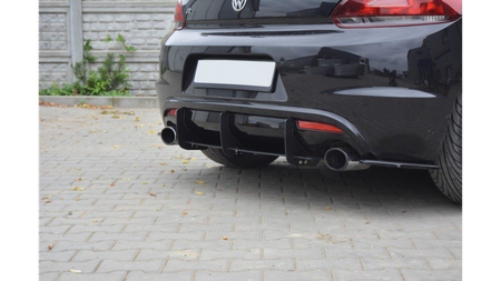 Dyfuzor Tylny i Splittery Tylne Boczne Volkswagen Scirocco 3R