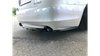 Splitter Lexus GS 300 III Facelift Rear Central with Diffuser Gloss Black