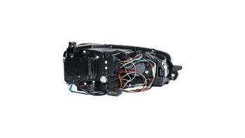 Lampy Volkswagen Golf 7 Przód DRL Red-Black