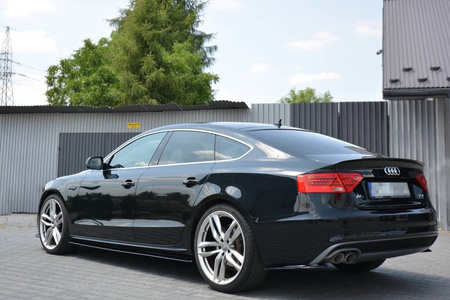 Przedłużenie Spoilera Audi A5 8T Facelift S-Line Gloss Black