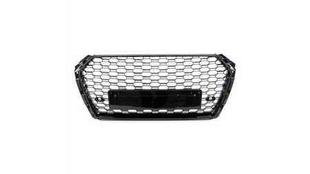 Grill Audi A4 B9 Gloss Black