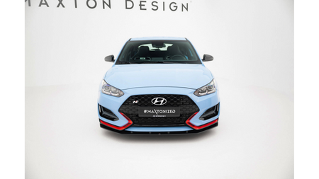 Splitter Hyundai Veloster N Mk2 Front Street Pro Black