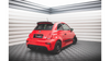 Splitter Fiat 500 Abarth I Facelift Rear Side Gloss Black