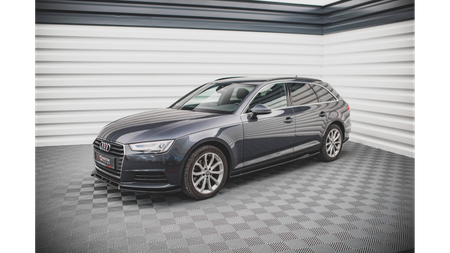 Diffuser Audi A4 B9 Avant Side Skirts Gloss Black