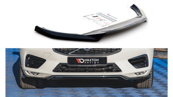 Splitter Volvo XC60 II R-Design Front v.1 Gloss Black