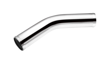 Aluminium pipe 45deg 51mm 35cm