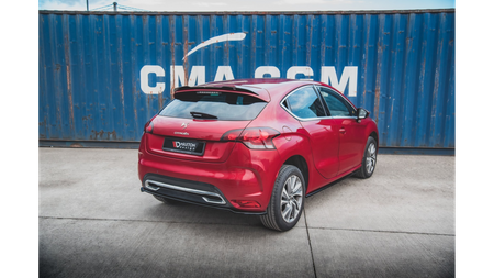 Splitter Citroen DS4 Tył Środkowy Gloss Black
