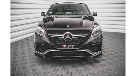 Splitter Mercedes-Benz GLE 63AMG C292 Front v.1 Gloss Black