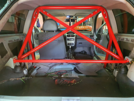 Rollbar skręcana pół klatka Opel Corsa C Black