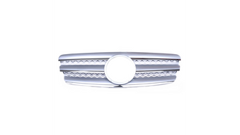 Grill Mercedes-Benz E W211 S211 Chrome & Silver
