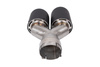 Exhaust Tip 101mmx2 enter 76mm Carbon Matte Right